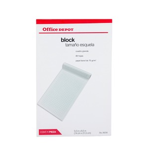 BLOCK T/ESQUELA CORTO C7 OFFICE DEPOT VALUE BLOCK T/ESQUELA CORTO C7 OFFICE DEPOT VALUE