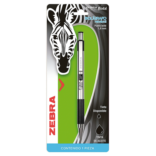 BOLIGRAFO ZEBRA F301 BOLD 1.6 1U