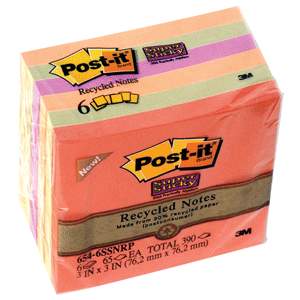 POST-IT SUPER STICKY RECICLADA