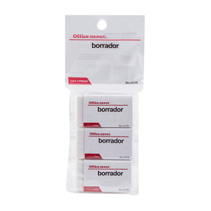 BORRADOR BLANCO 3PK OD BORRADOR BLANCO 3PK OD