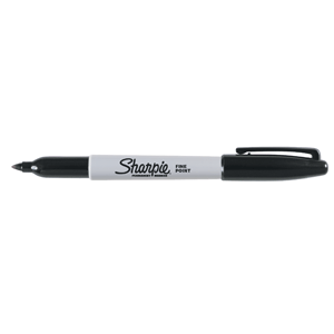 MARCADOR SHARPIE NEGRO B/1 ULTRA FINO