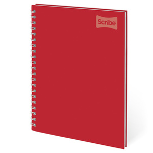 CUADERNO ESPIRAL RAYA SCRIBE (POLYCOVER,200H) CUADERNO ESPIRAL RAYA SCRIBE (POLYCOVER,200H)