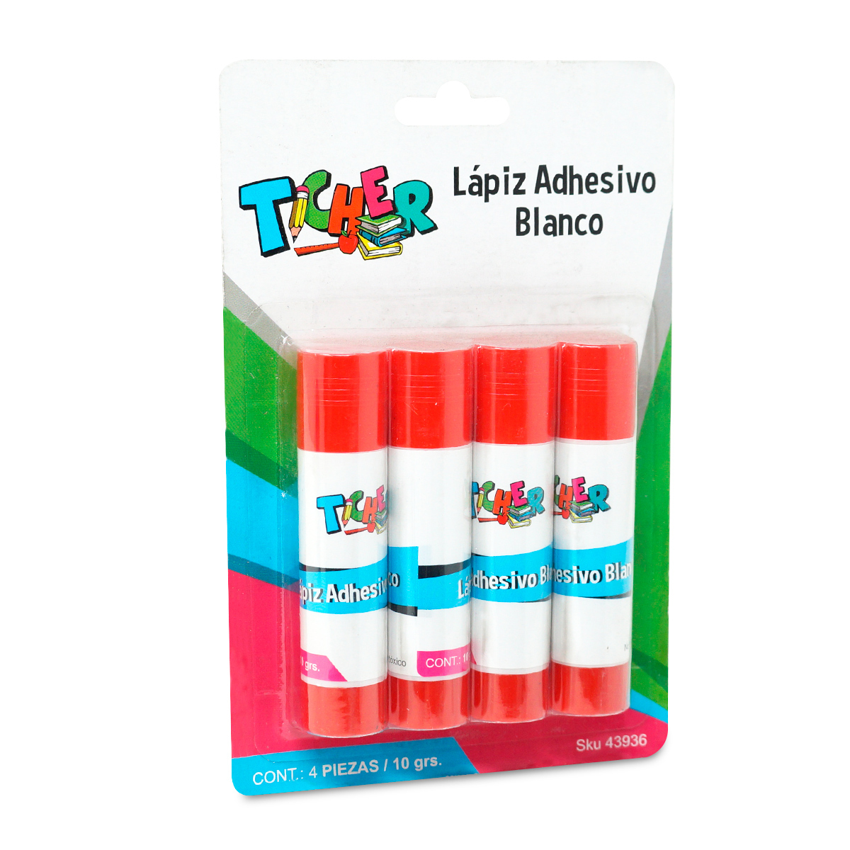 LAPIZ ADHESIVO OFFICE DEPOT 10 GR B/4