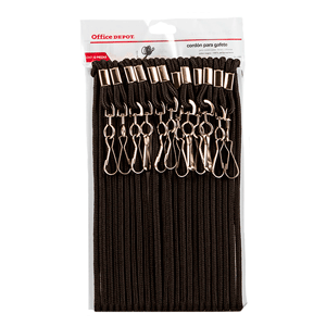 CORDON P/GAFETE 12PK NEGRO