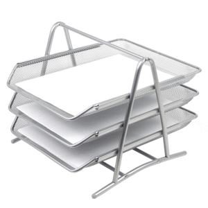 CHAROLA MESH 3 NIVELES T/CARTA PLATA CHAROLA MESH 3 NIVELES T/CARTA PLATA