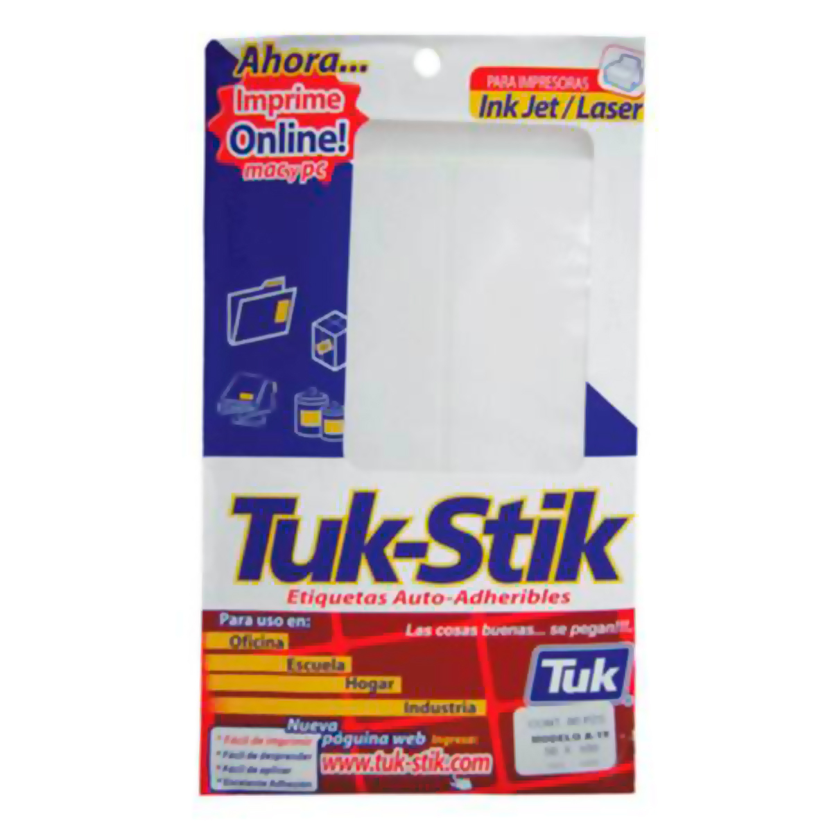 ETIQUETA TUK 50X100 C80