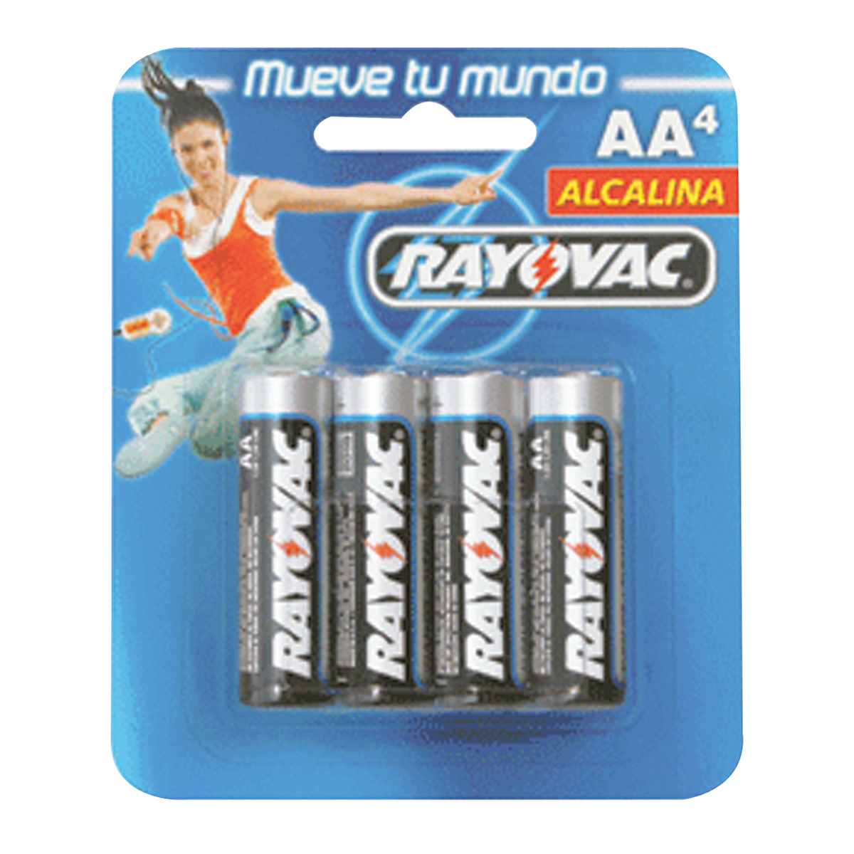 PILA ALCALINA AA RAYOVAC B/4