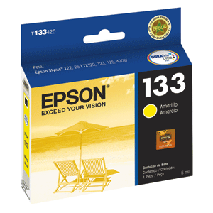 CARTUCHO DE TINTA EPSON 133 AMARILLO CARTUCHO DE TINTA EPSON 133 AMARILLO