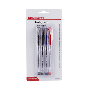 BOLÍGRAFO BALLPOINT 0.6MM GEL ACEITE