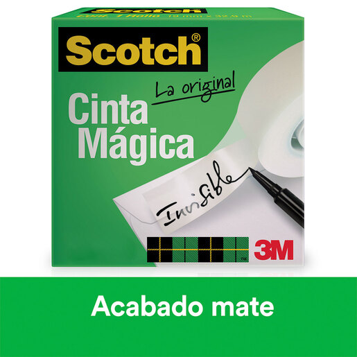 CINTA MAGICA SCOTCH CAJA 19MM X 32.9M 1U