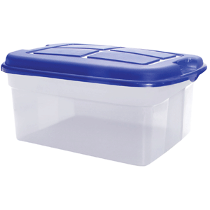 CAJA P/ARCHIVO JUMBO TAPA AZUL 56 LT