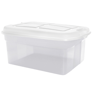 CAJA P/ARCHIVO JUMBO TAPA BLANCA 56 LT