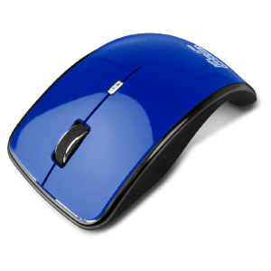 MOUSE KLIPX OPTICO AZUL