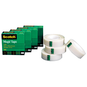 CINTA ADHESIVA 810 MAGICA 18X33 PAQ/4