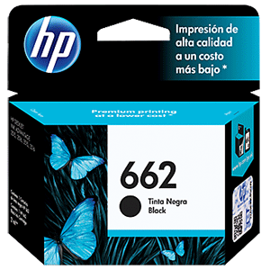 CARTUCHO DE TINTA HP 662 NEGRO