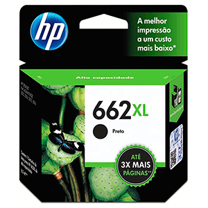 CARTUCHO DE TINTA HP 662 XL NEGRO