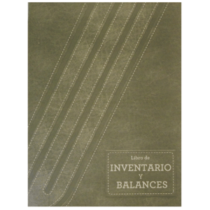 LIBRO DE INVENTARIO Y BALANCE 200 FOLIOS