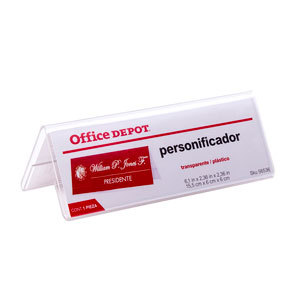 PERSONIFICADOR CHICO TRANSPARENTE PLASTICO 155X56MM