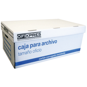 CAJA OFIEXPRES OFICIO BLANCA