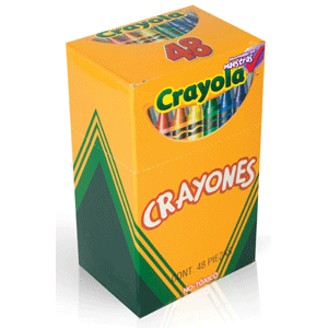 CRAYONES STANDARD CAJA C/48 CRAYOLA