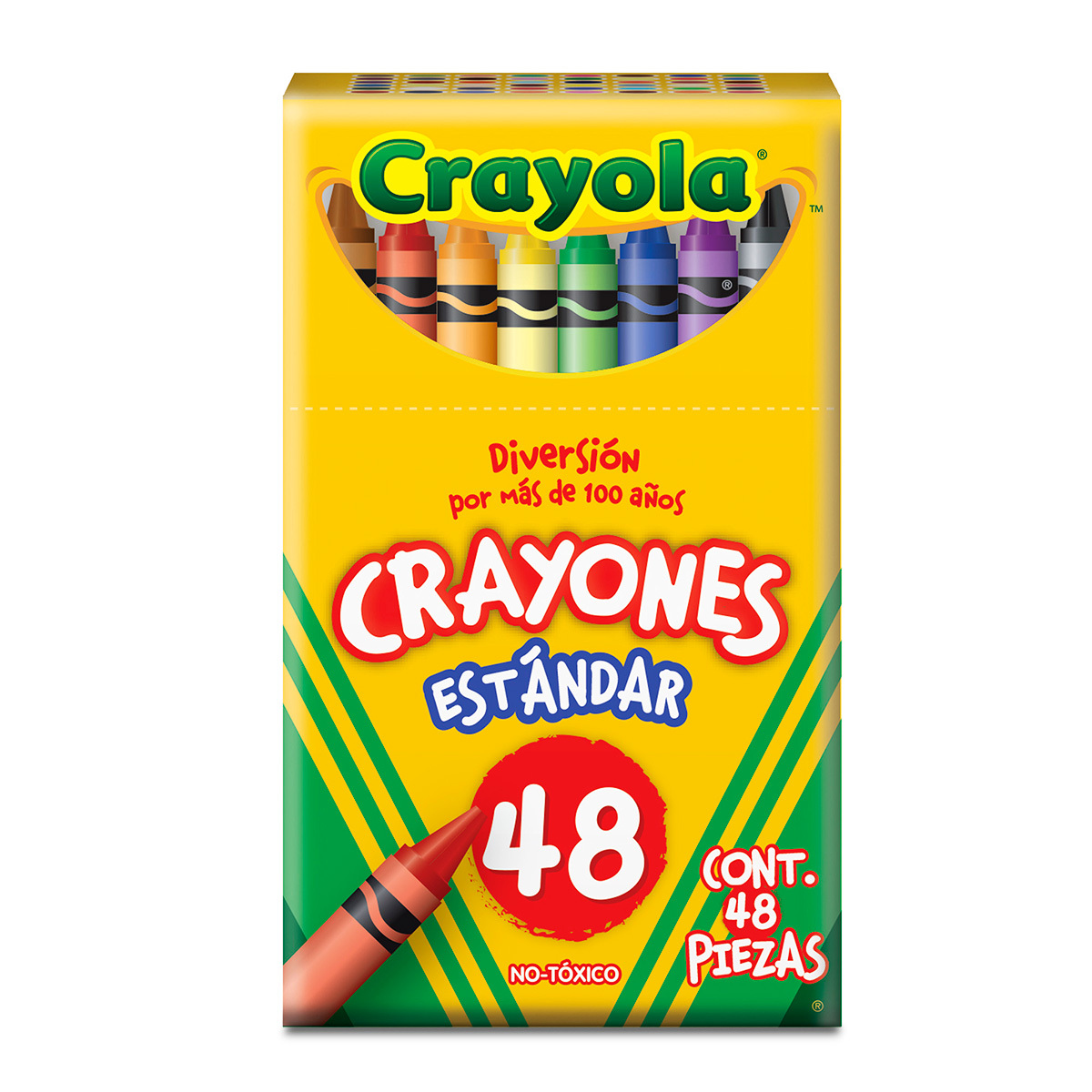 CRAYONES STANDARD CAJA C/48 CRAYOLA