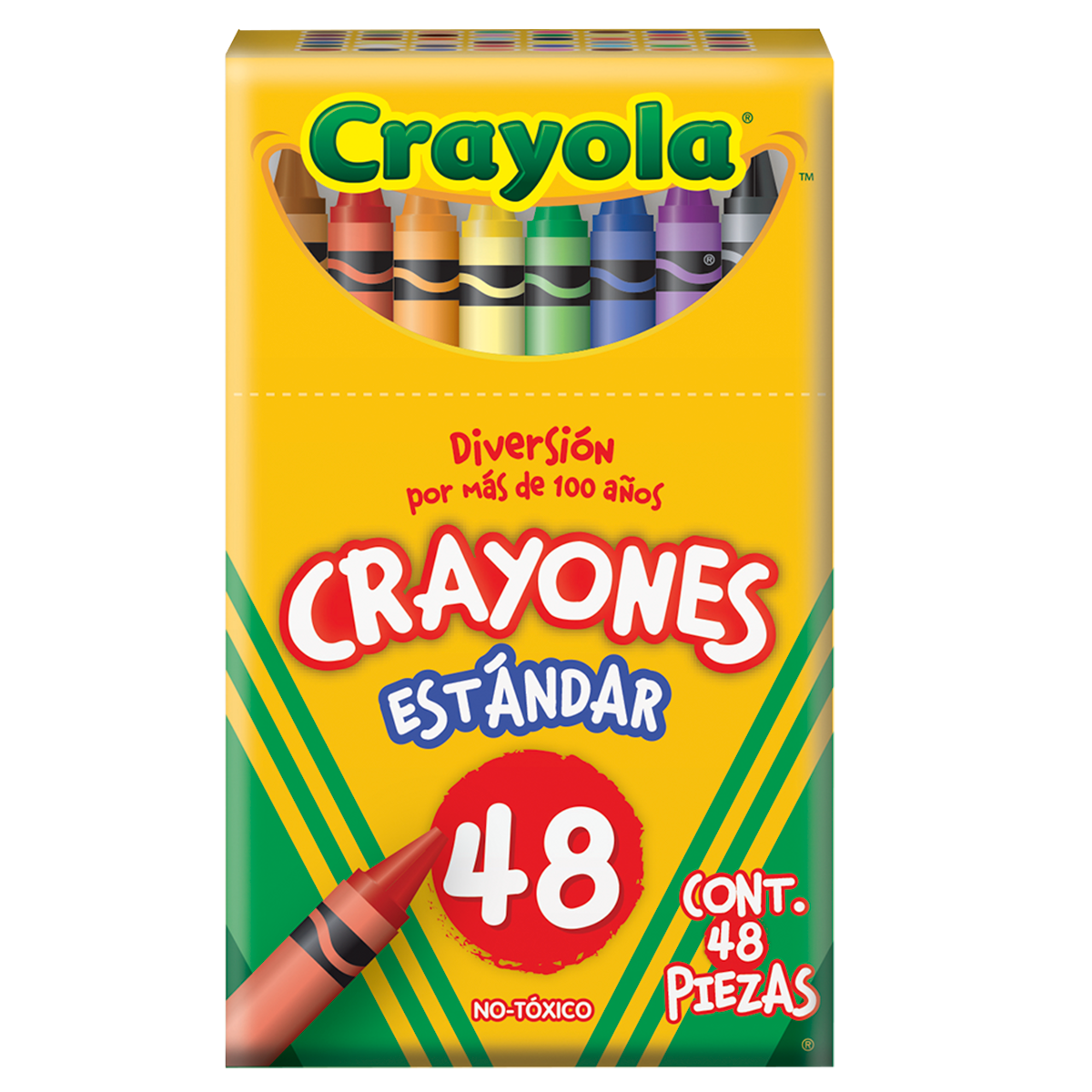 CRAYONES STANDARD CAJA C/48 CRAYOLA