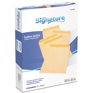 SOBRE S/E MANILA CARTA C50 SOBRE S/E MANILA CARTA C50