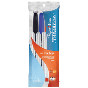 BOLIGRAFO PAPER MATE KILOMETRICO 1001.0MM SURTIDO 3U BOLIGRAFO PAPER MATE KILOMETRICO 1001.0MM SURTIDO 3U