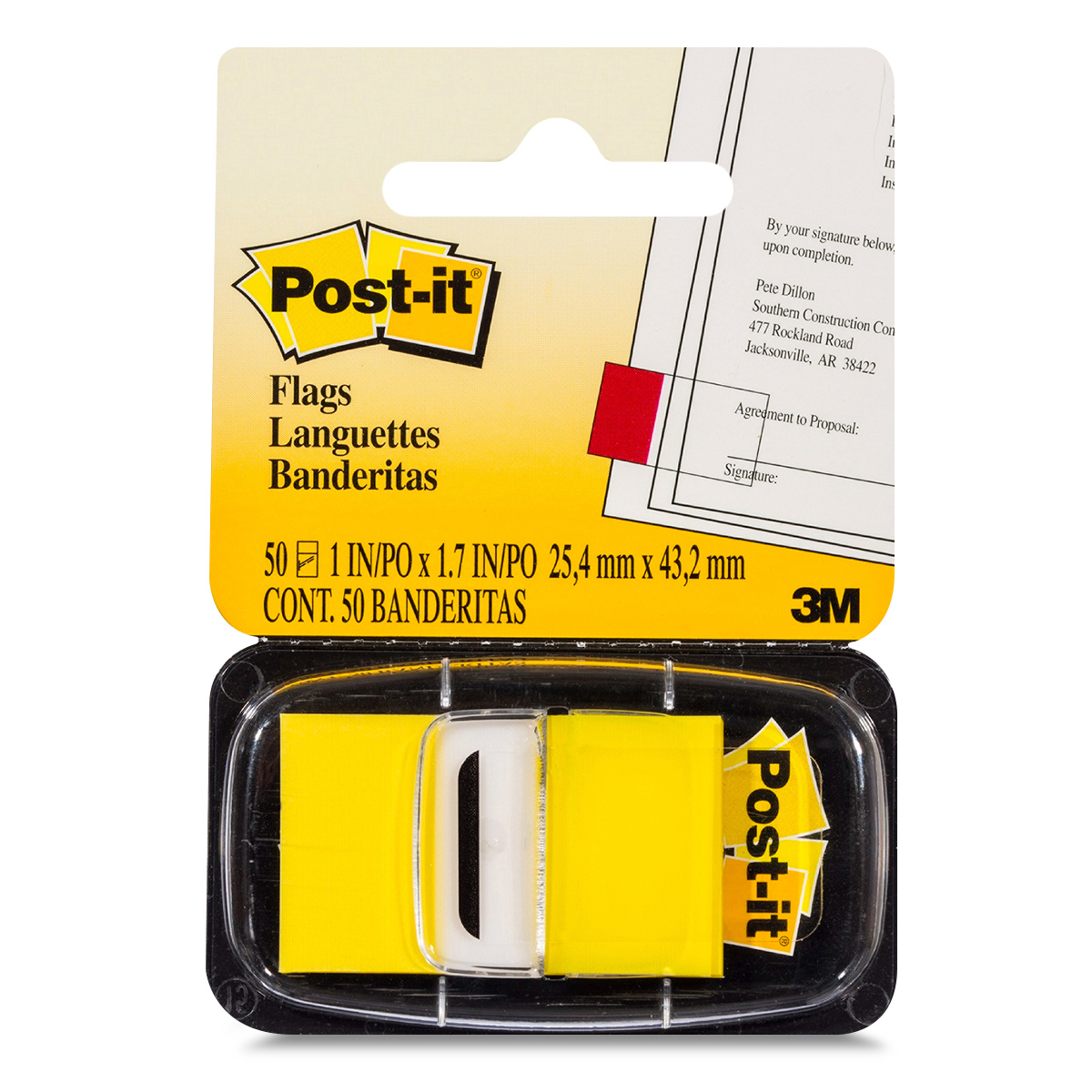 BANDERITAS POST -IT AMARILLO