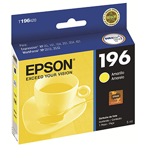 CARTUCHO DE TINTA EPSON 196 AMARILLO CARTUCHO DE TINTA EPSON 196 AMARILLO