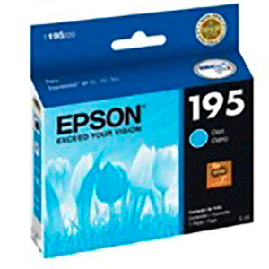 CARTUCHO DE TINTA EPSON 195 CIAN CARTUCHO DE TINTA EPSON 195 CIAN
