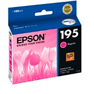 CARTUCHO DE TINTA EPSON 195 MAGENTA