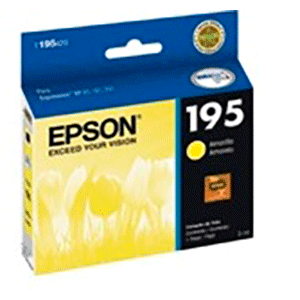 CARTUCHO DE TINTA EPSON 195 AMARILLO