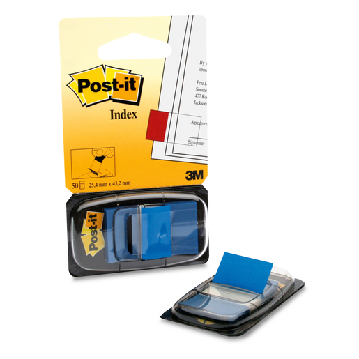 BANDERITAS POST IT AZUL