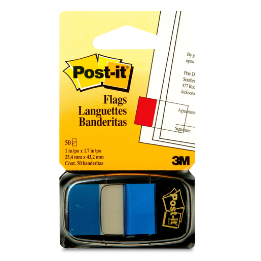 BANDERITAS POST IT AZUL