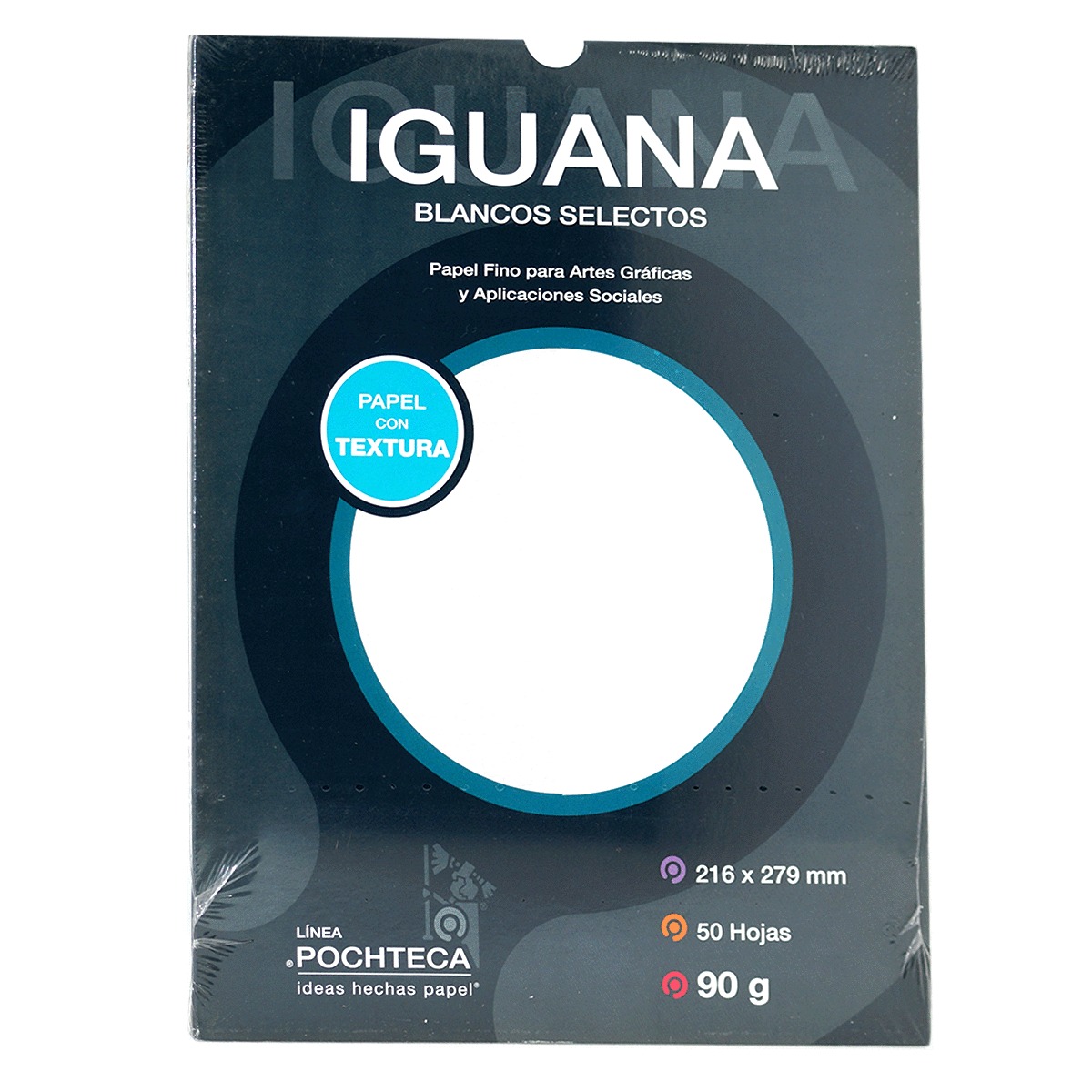PAPEL IGUANA BLANCO 90G CARTA 50 HJS
