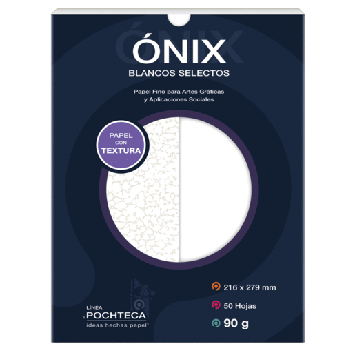 PAPEL ONIX BLANCO 90G CARTA 50 HJS