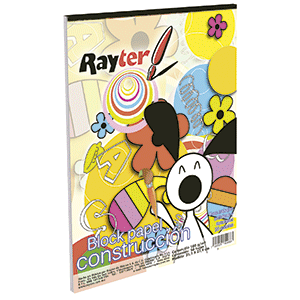 BLOCK  RAYTER CONSTRUCCION CHICO CARTONCILLO 10 COLORES 50H BLOCK  RAYTER CONSTRUCCION CHICO CARTONCILLO 10 COLORES 50H