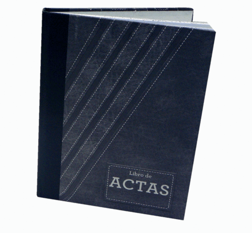 LIBRO DE ACTAS DE 500 FOLIOS