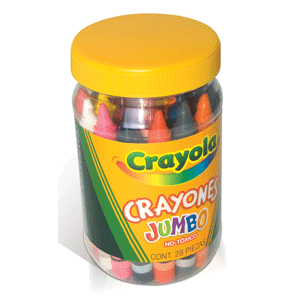 CRAYONES CRAYOLA JUMBO 28U