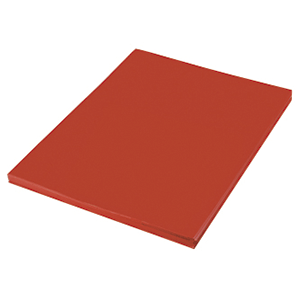FOAMY CARTA ROJO PAQUETE CON 5 PIEZAS