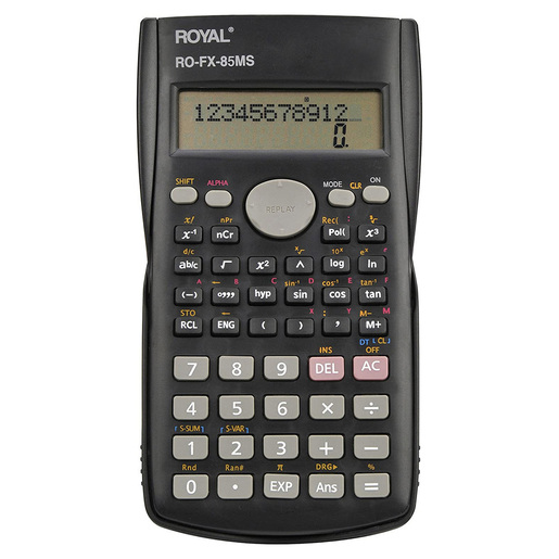 CALCULADORA ROYAL CONSUMER CIENTIFICA 52102L-M Office Depot