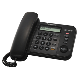 TELEFONO PANASONIC NEGRO TS580 TELEFONO PANASONIC NEGRO TS580