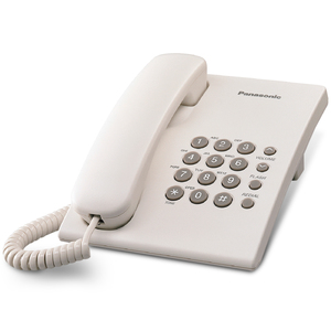 TELEFONO PANASONIC BLANCO TS500 TELEFONO PANASONIC BLANCO TS500