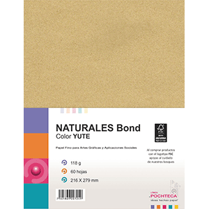 BOND NATURAL YUTE 118G CARTA