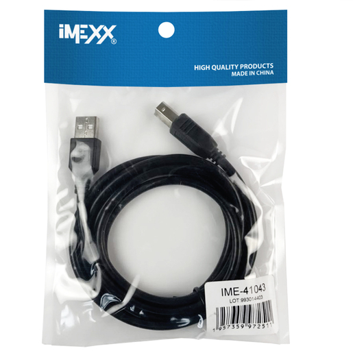 CABLE IMEXX PARA IMPRESORA IME-39145/41043