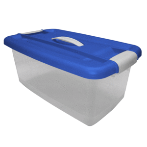 CAJA CLICK (16 LT) TR - AZUL FRIDA P.2196 C CAJA CLICK (16 LT) TR - AZUL FRIDA P.2196 C