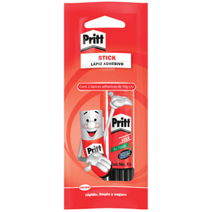 LAPIZ ADHESIVO PRITT 11 GRAMOS PAQUETE C/3