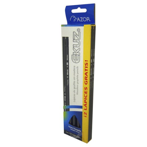 LAPICES GRAFITO NO MADERA 10+2