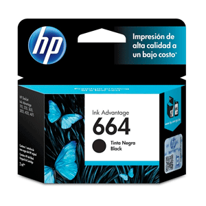 CARTUCHO HP 664 NEGRO